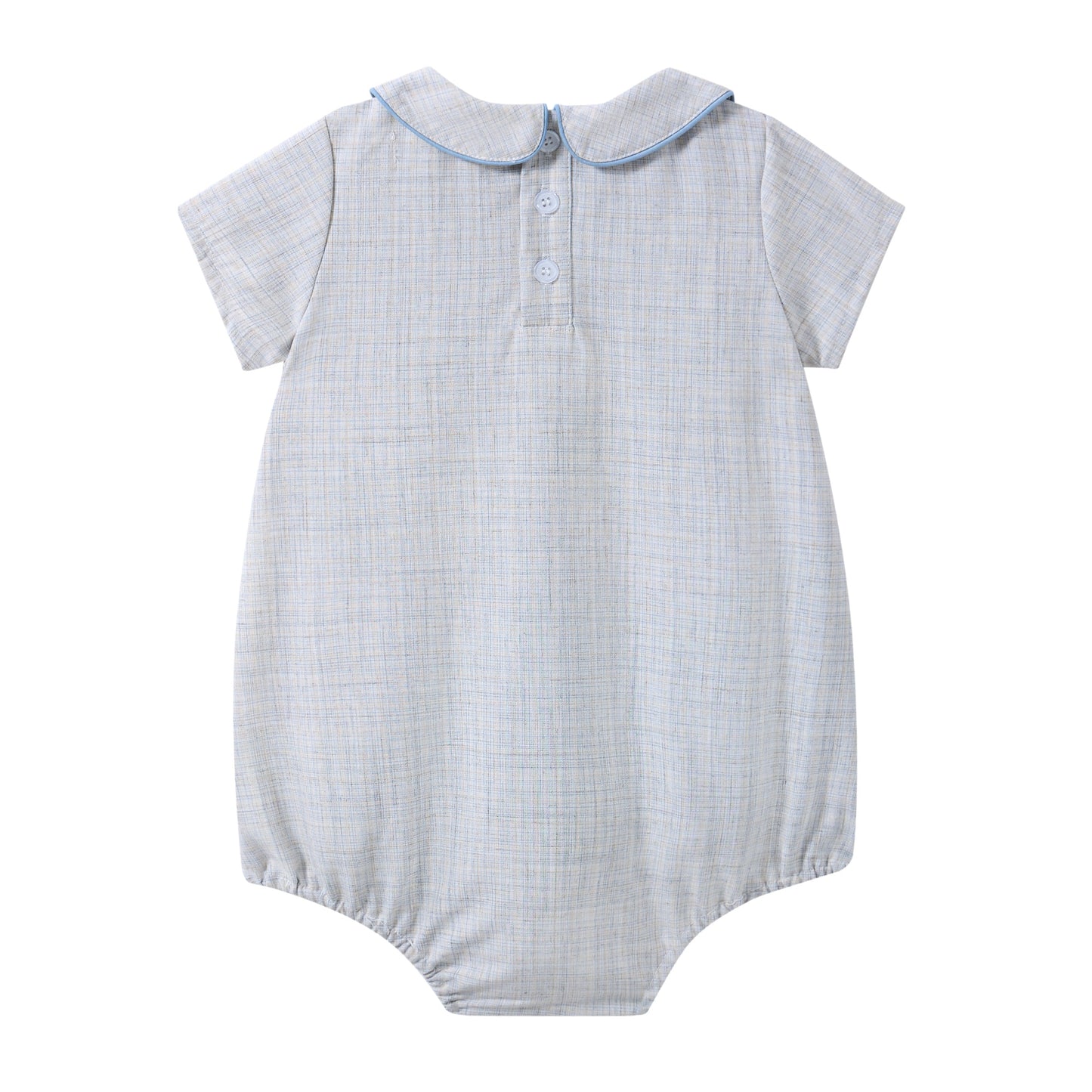 Signature Piped Boys Romper