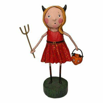 She Devil Hand Painted Halloween Figurine by Lori Mitchell