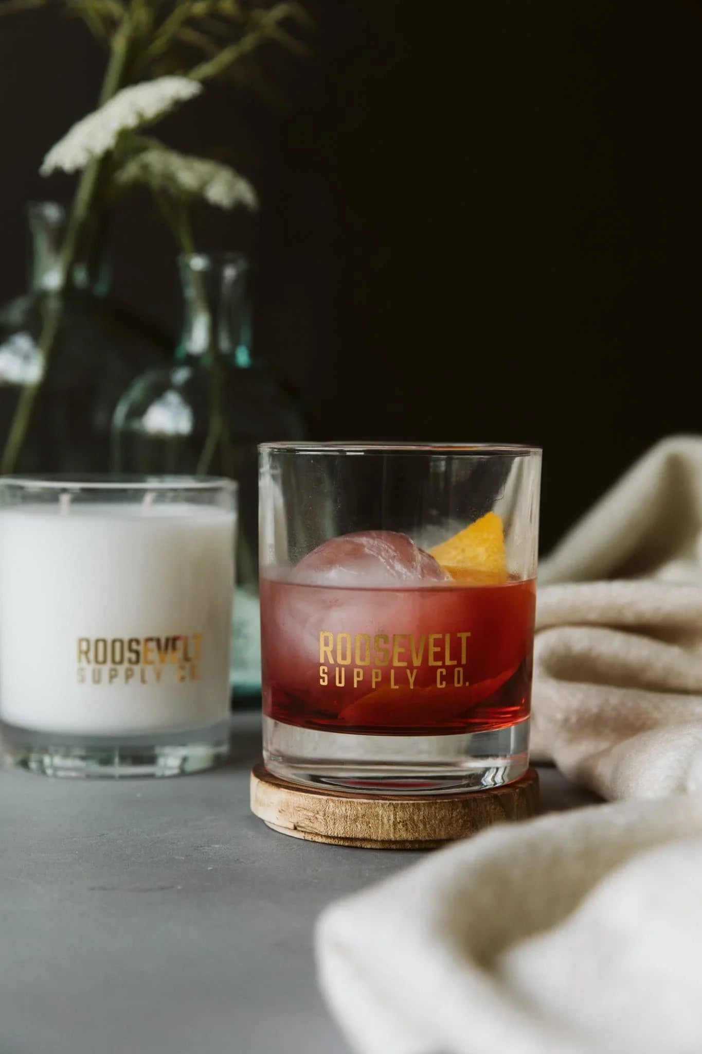 Shenandoah Candle Musky-Sweet Scented Candle The Roosevelts Candle Co.