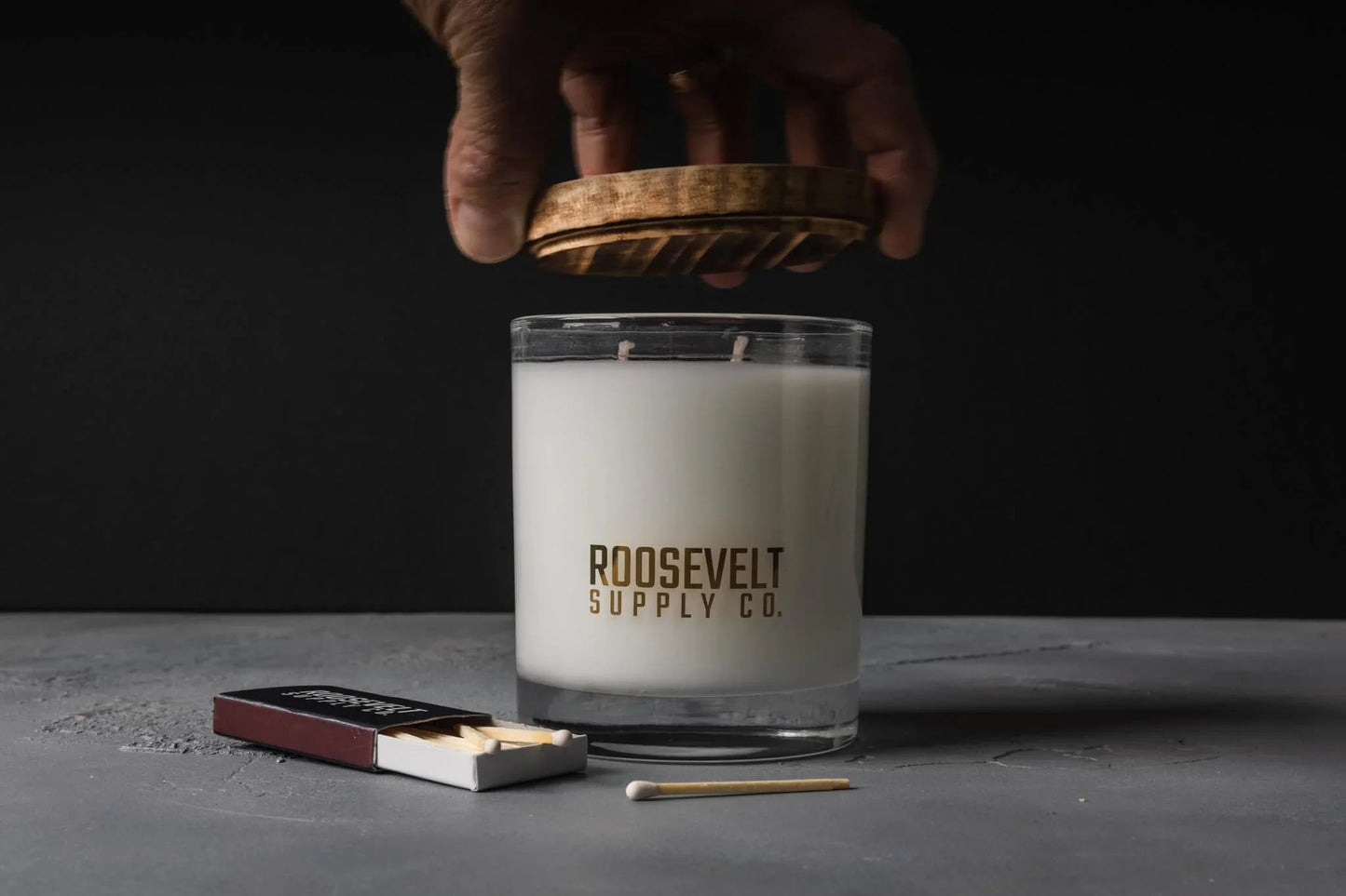 Shenandoah Candle Musky-Sweet Scented Candle The Roosevelts Candle Co.
