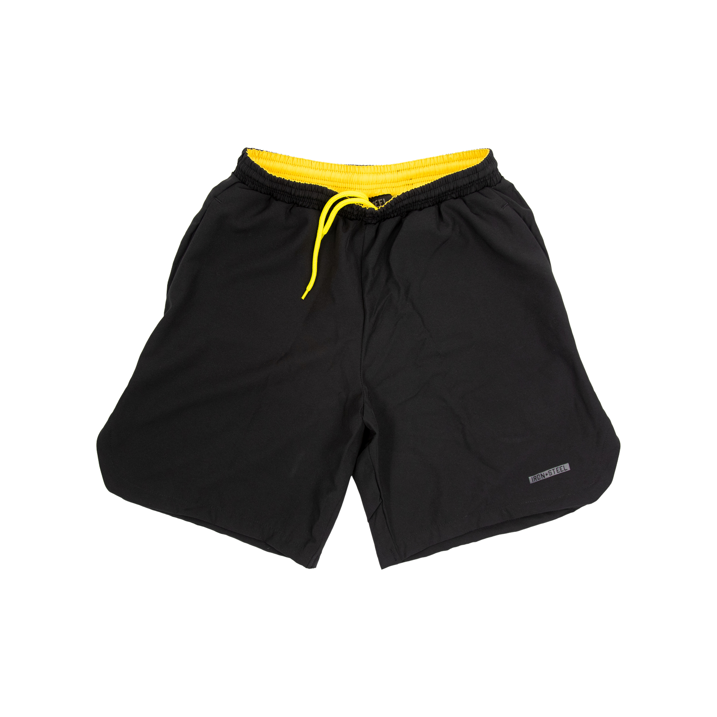 Athletic Flow Lightweight Polyester Shorts Iron+Steel
