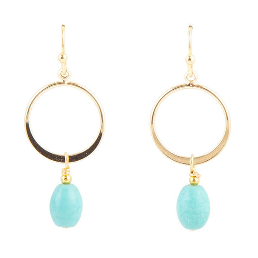 Simple Things Turquoise Earrings