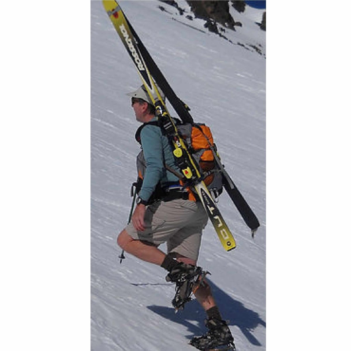 Ski Straps Quick Release Ski Straps with Hyperlon Fabric Protection