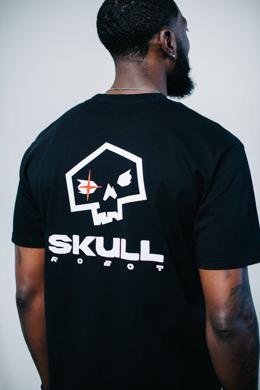 Classic Soft Combed Cotton T-Shirt SkullRobot