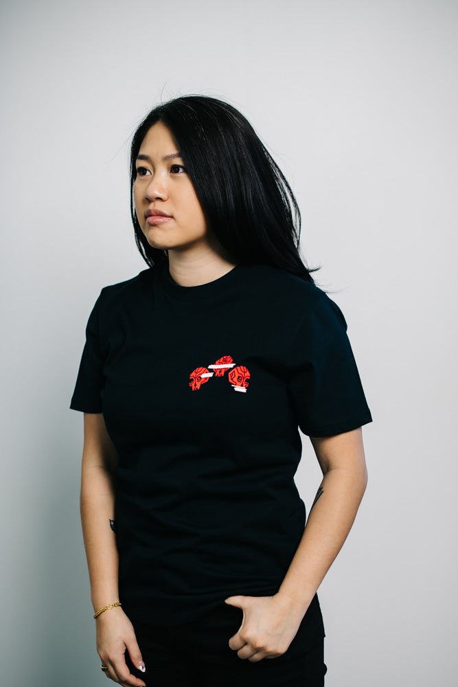 No Evil Graphic Logo T-Shirt SkullRobot