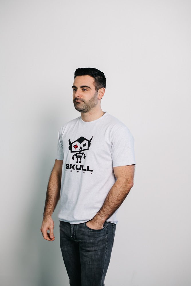 SkullRobot Signature Heavy Tee Robot T-Shirt