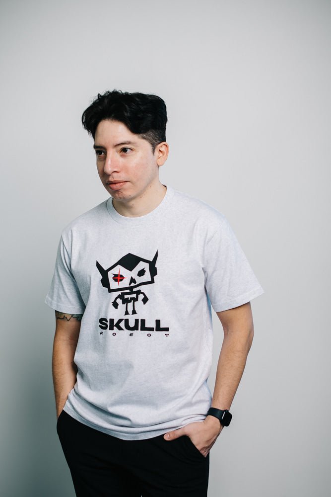 SkullRobot Signature Heavy Tee Robot T-Shirt