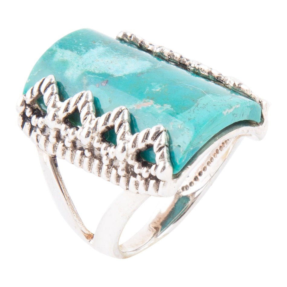 Sluice Genuine turquoise Ring