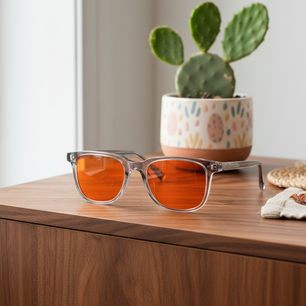 Smoky Quartz Sleep Glasses TR90 Frames DreamWalkerz