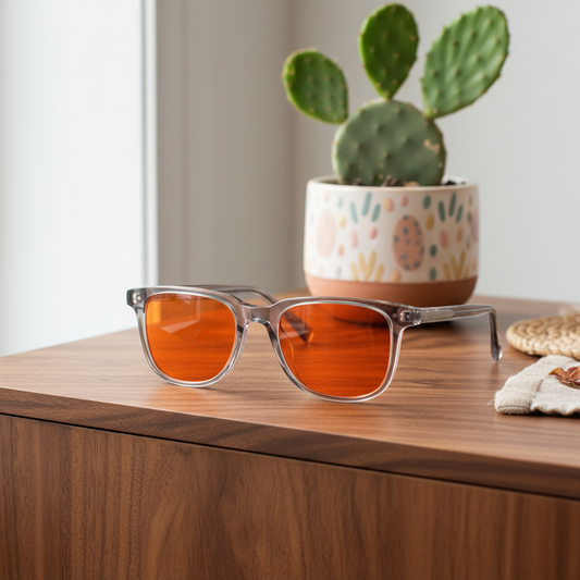 Smoky Quartz Sleep Glasses TR90 Frames DreamWalkerz
