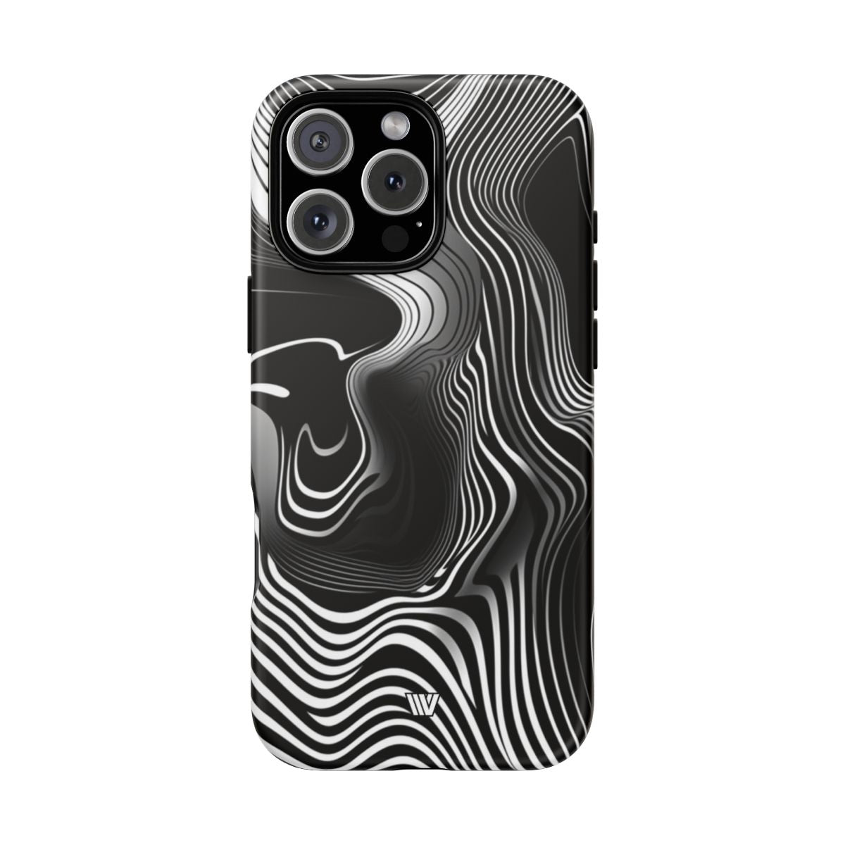 Abstract Zebra Stripes Tough Phone Case