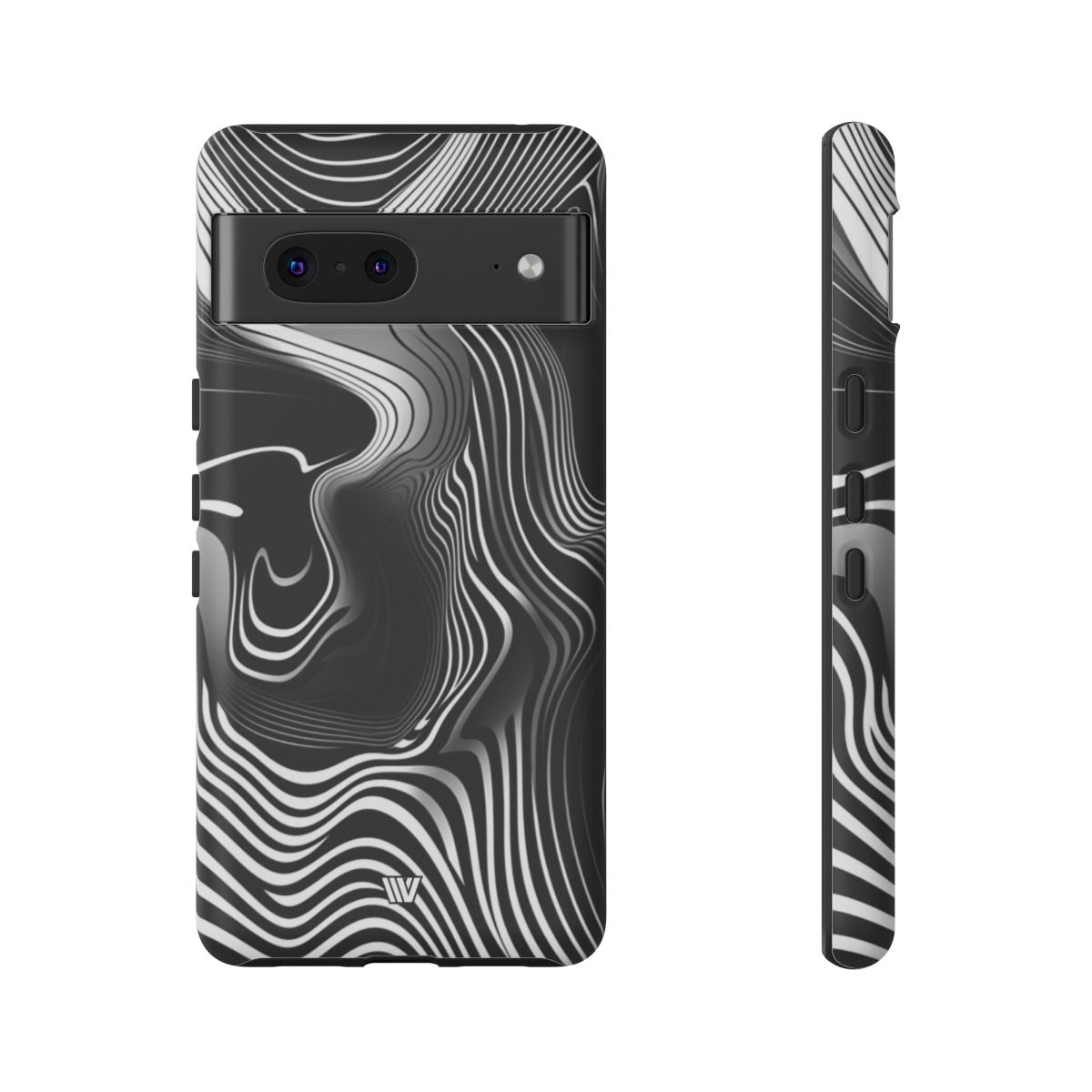 Abstract Zebra Stripes Tough Phone Case