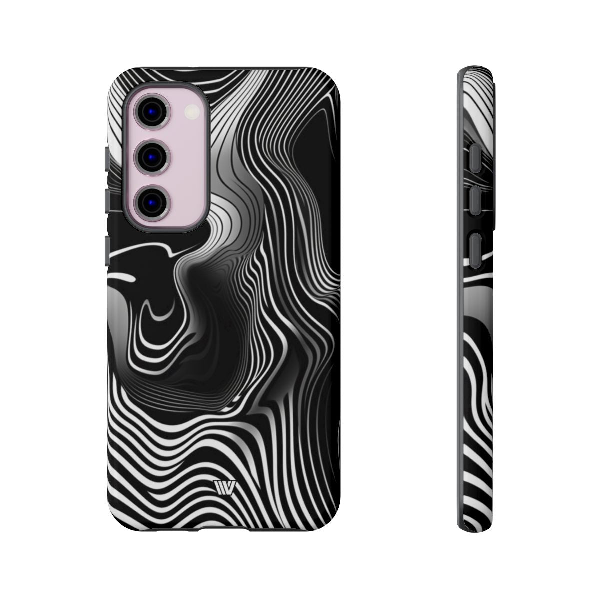Abstract Zebra Stripes Tough Phone Case