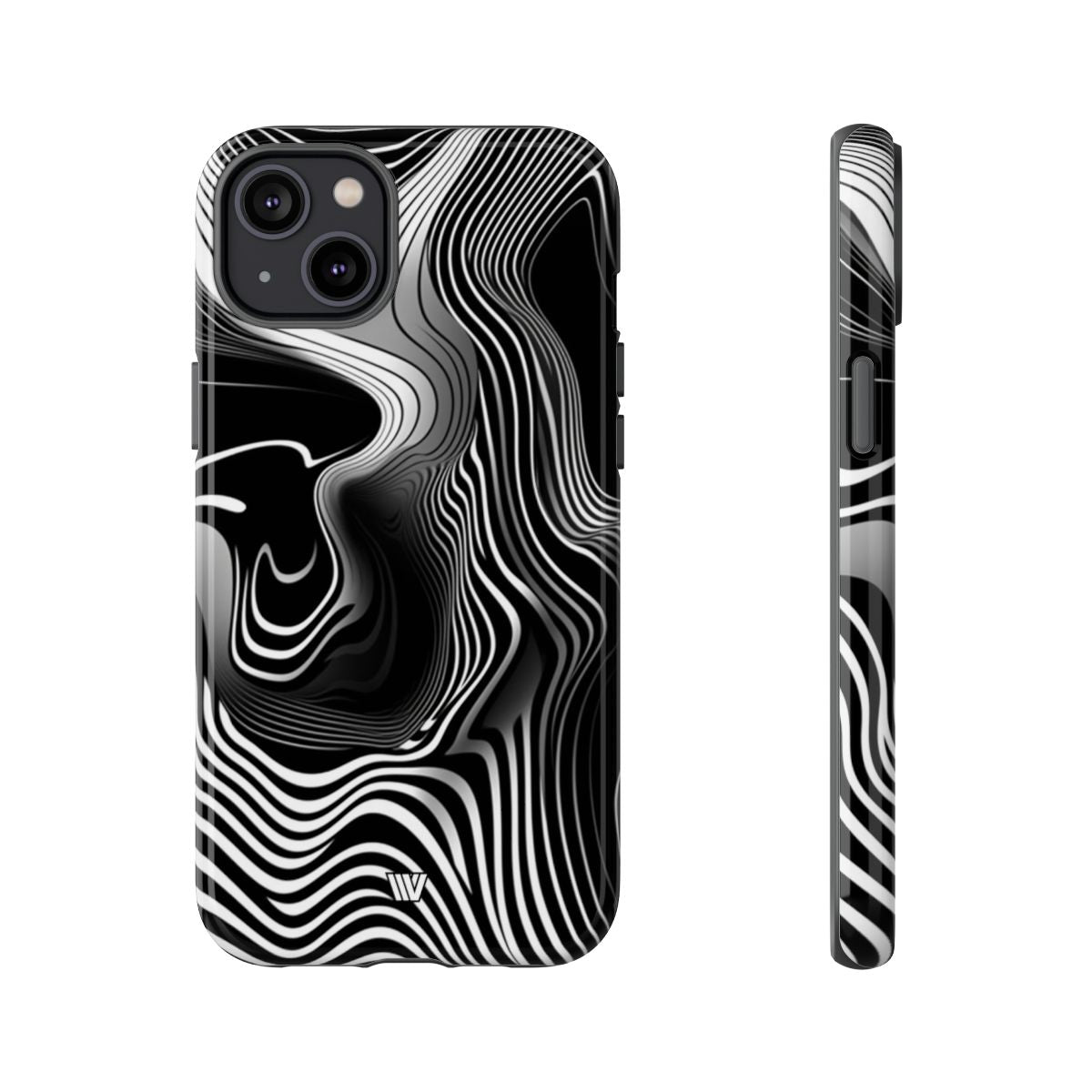 Abstract Zebra Stripes Tough Phone Case