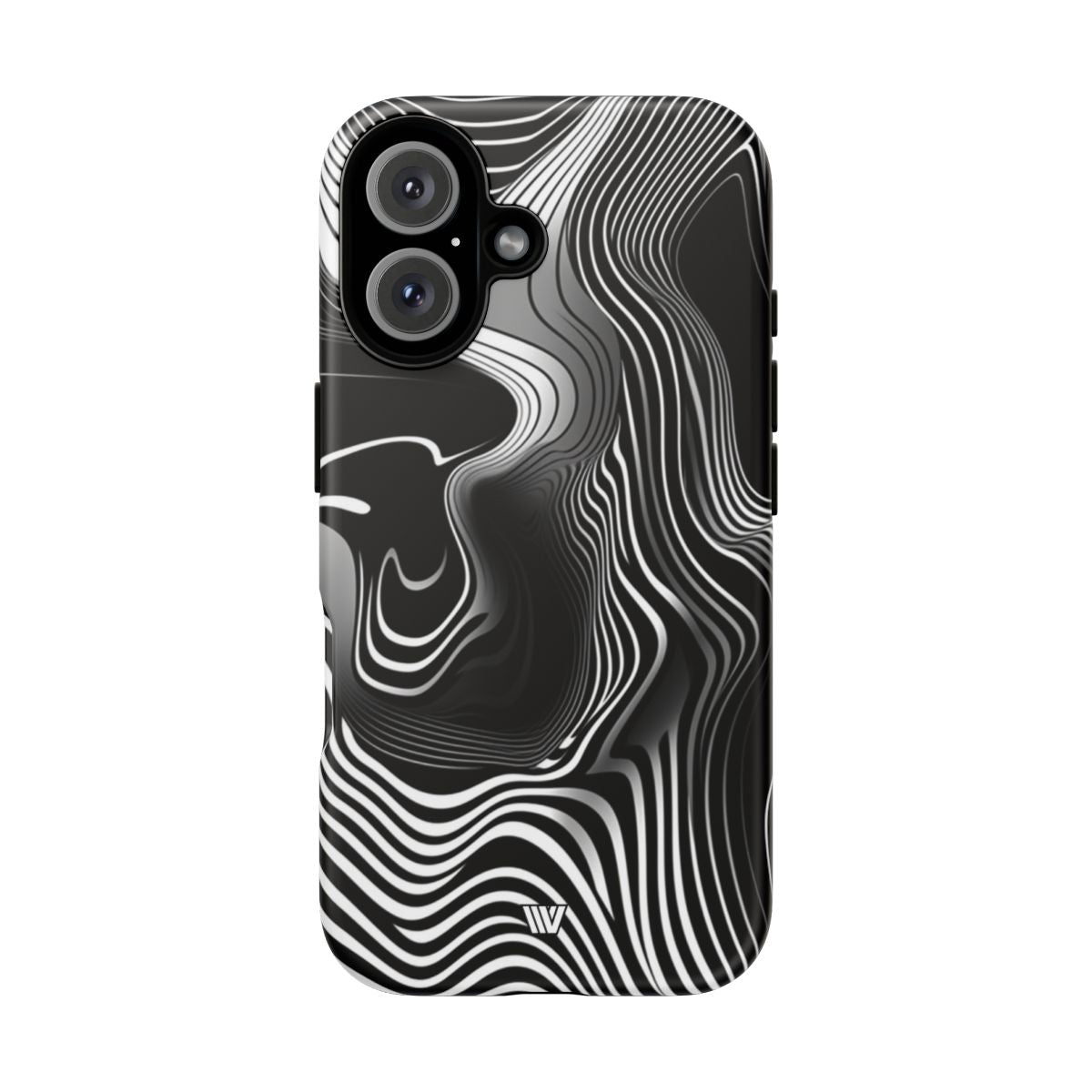 Abstract Zebra Stripes Tough Phone Case