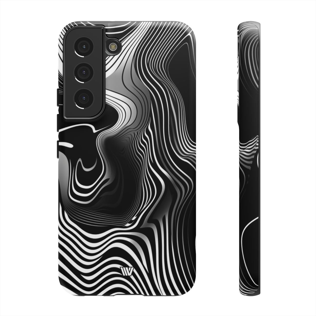 Abstract Zebra Stripes Tough Phone Case