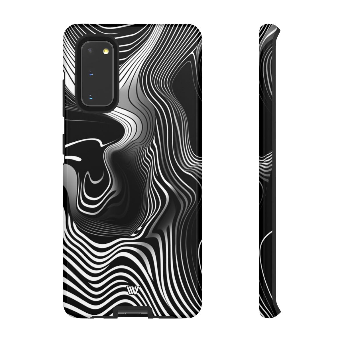 Abstract Zebra Stripes Tough Phone Case