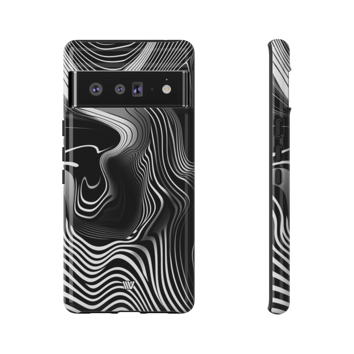 Abstract Zebra Stripes Tough Phone Case