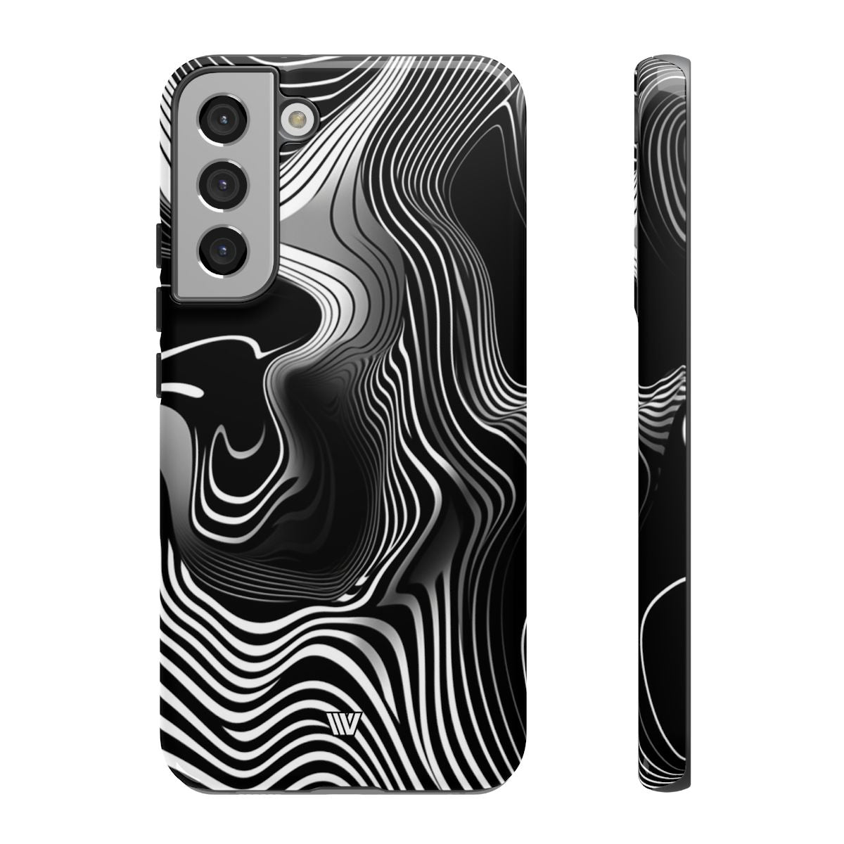 Abstract Zebra Stripes Tough Phone Case