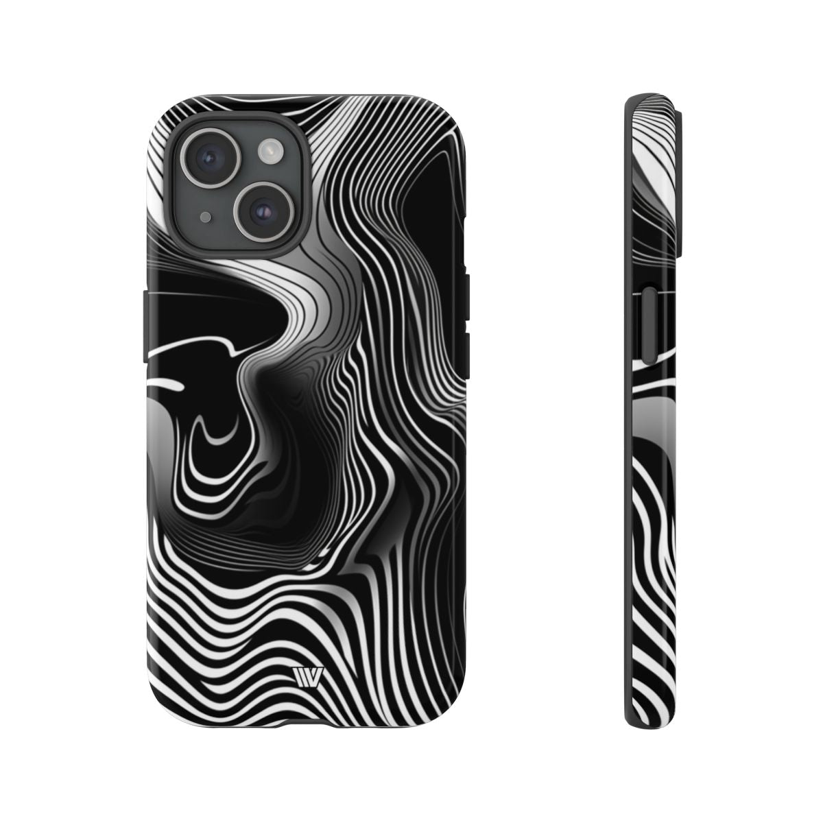 Abstract Zebra Stripes Tough Phone Case