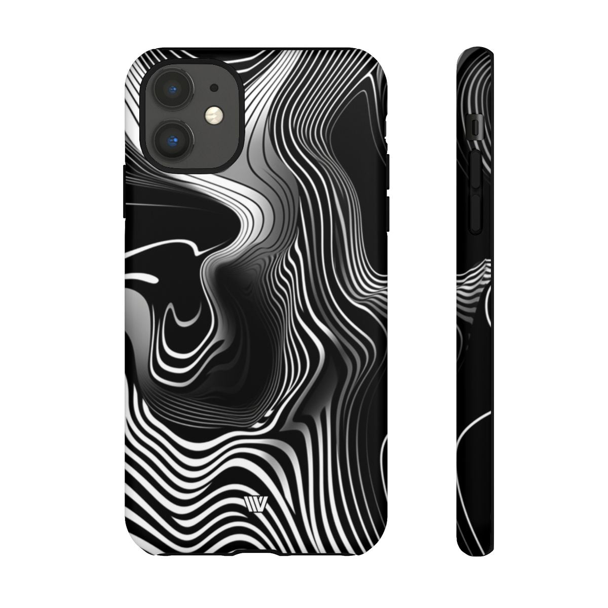 Abstract Zebra Stripes Tough Phone Case