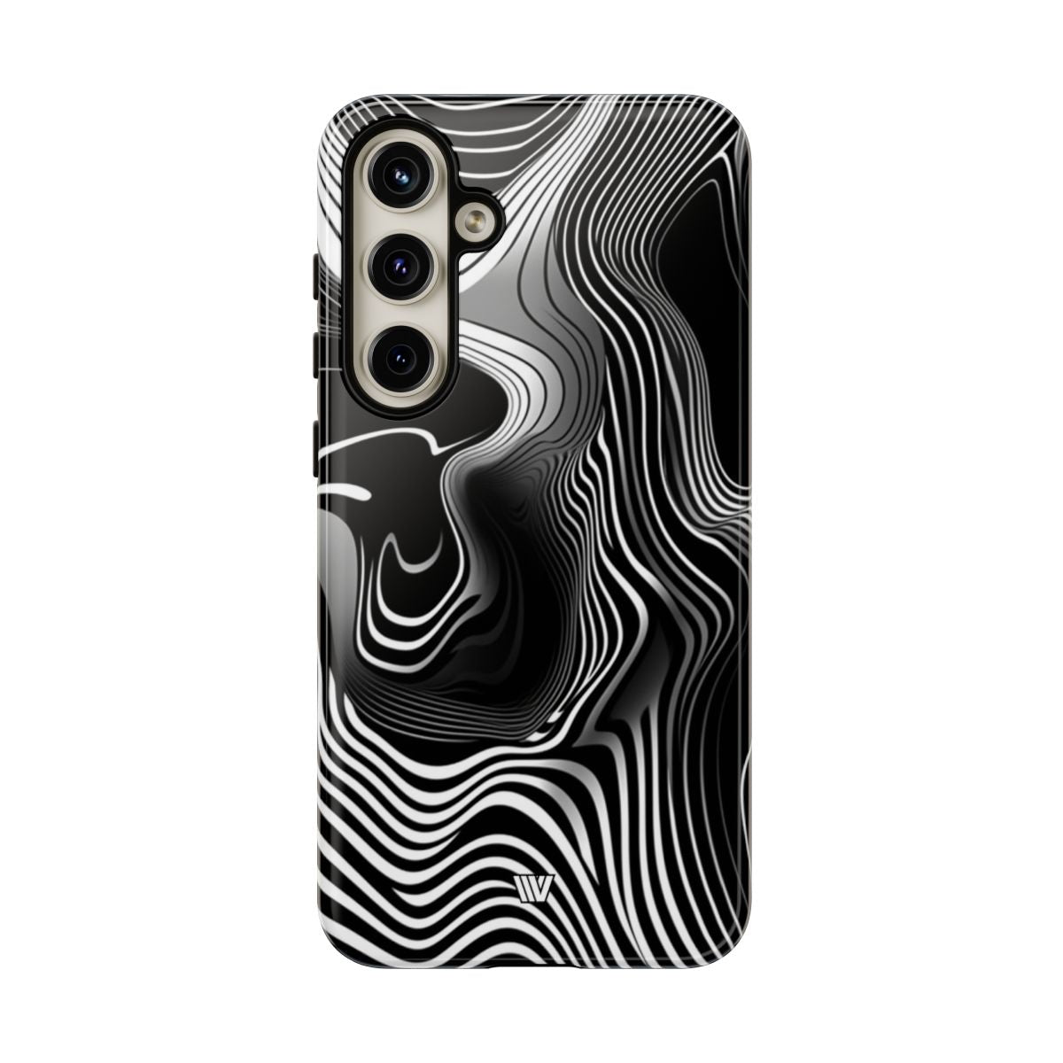 Abstract Zebra Stripes Tough Phone Case