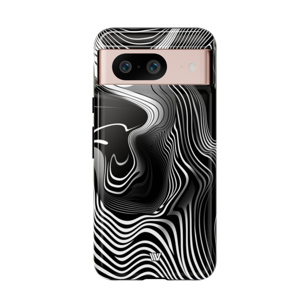 Abstract Zebra Stripes Tough Phone Case
