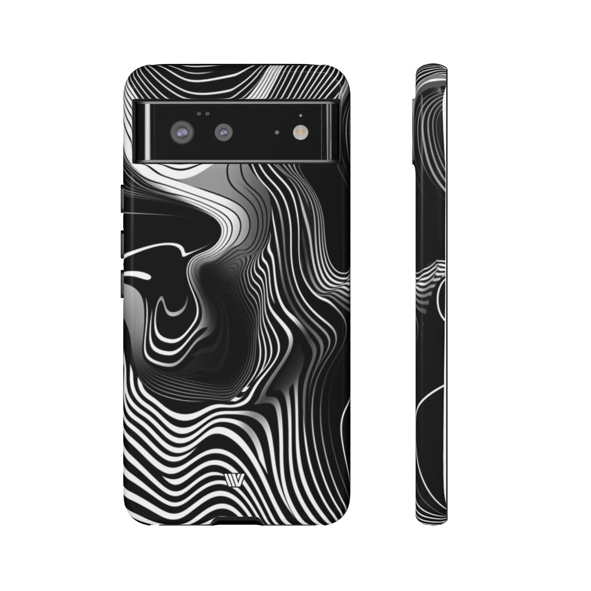 Abstract Zebra Stripes Tough Phone Case