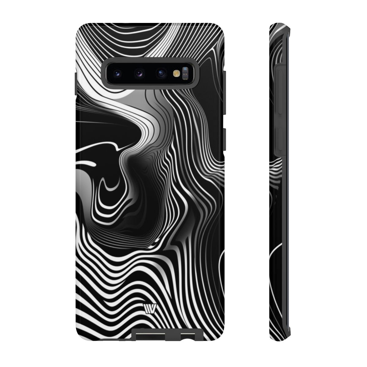 Abstract Zebra Stripes Tough Phone Case