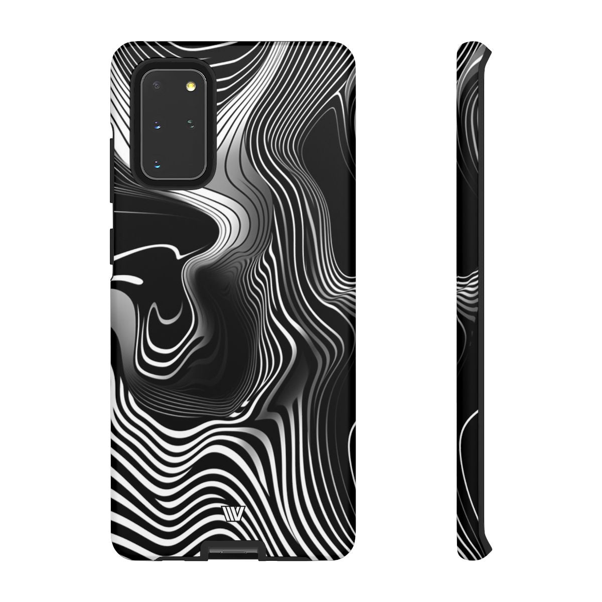 Abstract Zebra Stripes Tough Phone Case