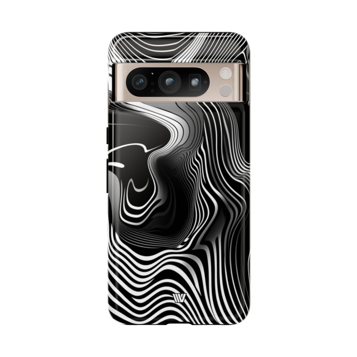 Abstract Zebra Stripes Tough Phone Case