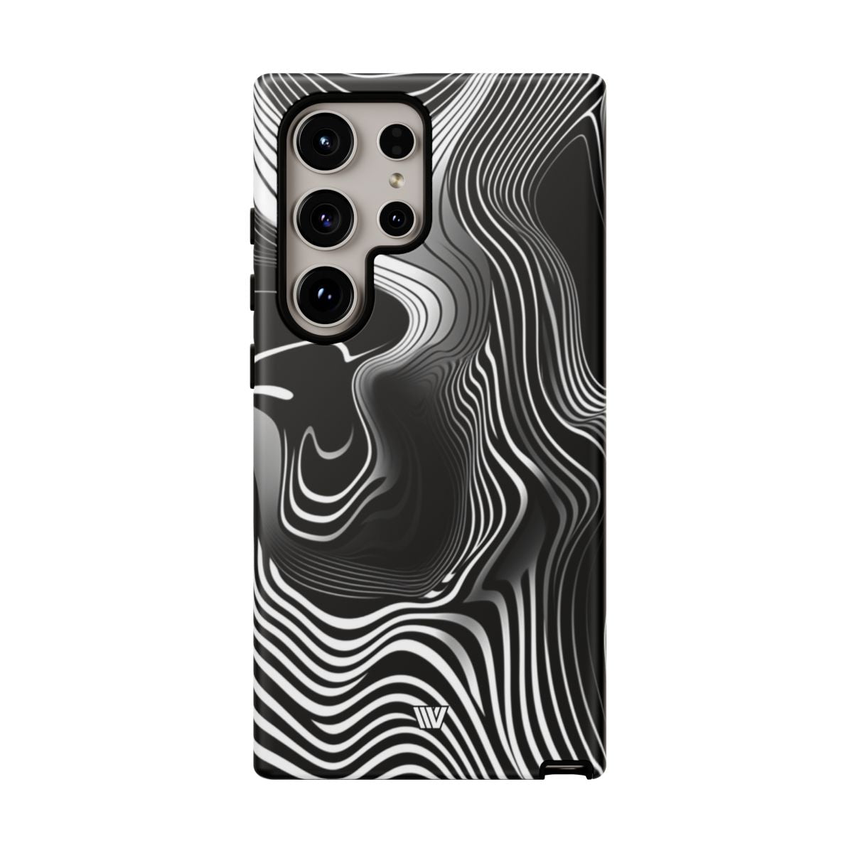 Abstract Zebra Stripes Tough Phone Case
