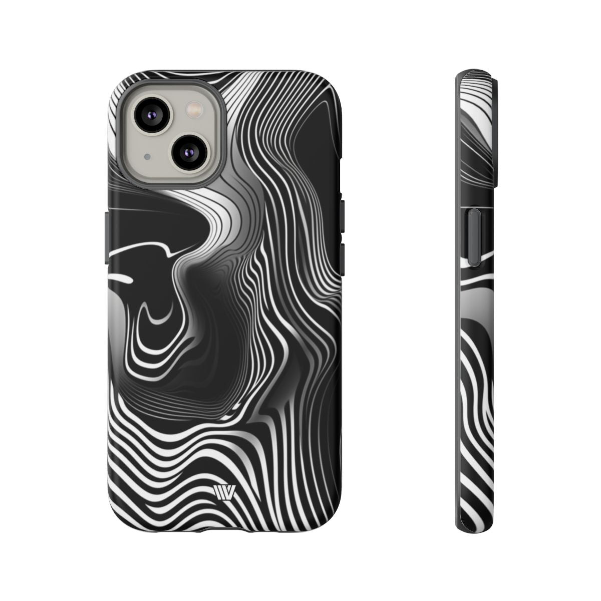 Abstract Zebra Stripes Tough Phone Case