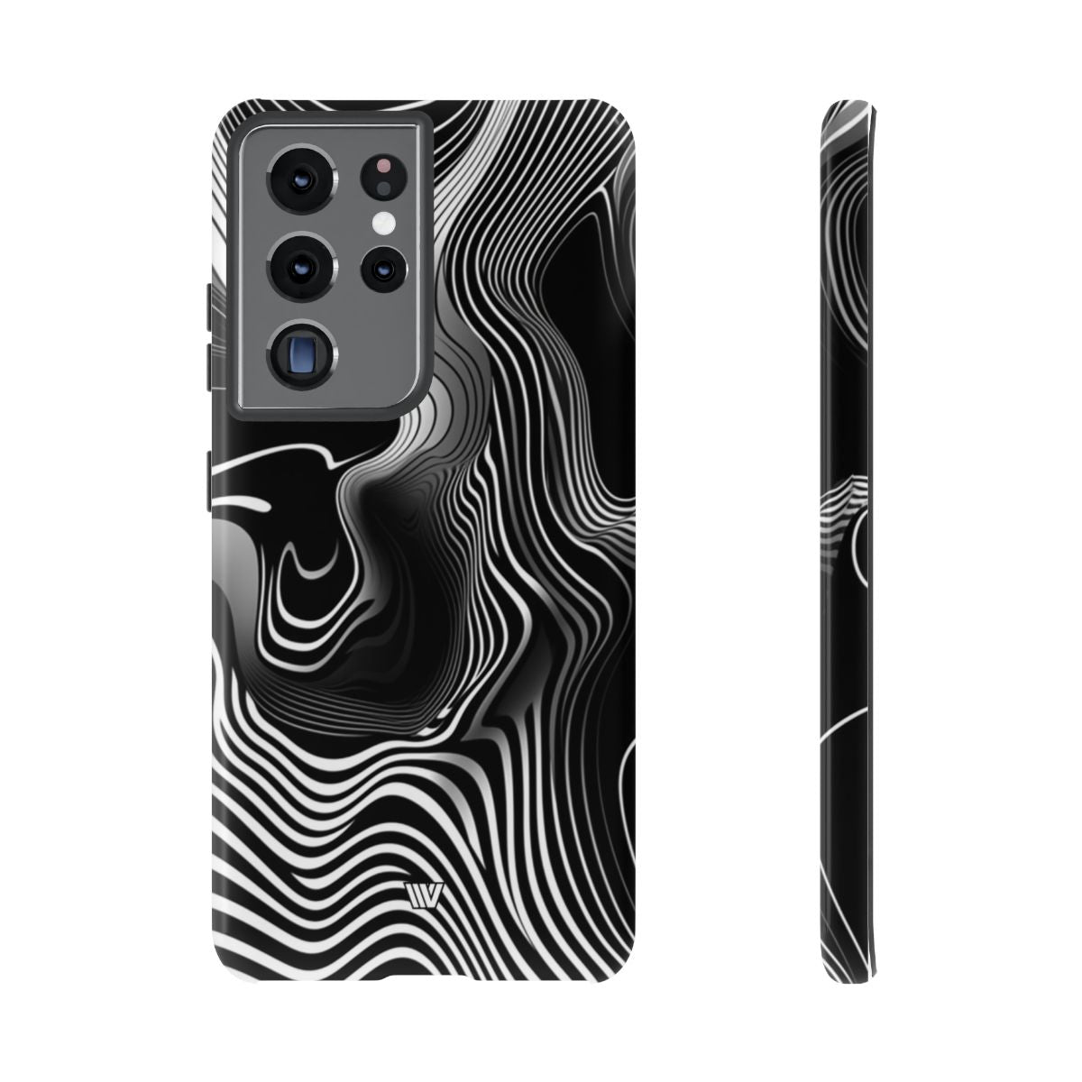 Abstract Zebra Stripes Tough Phone Case
