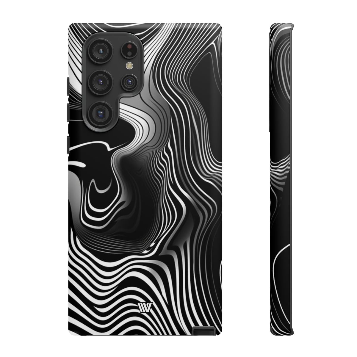 Abstract Zebra Stripes Tough Phone Case