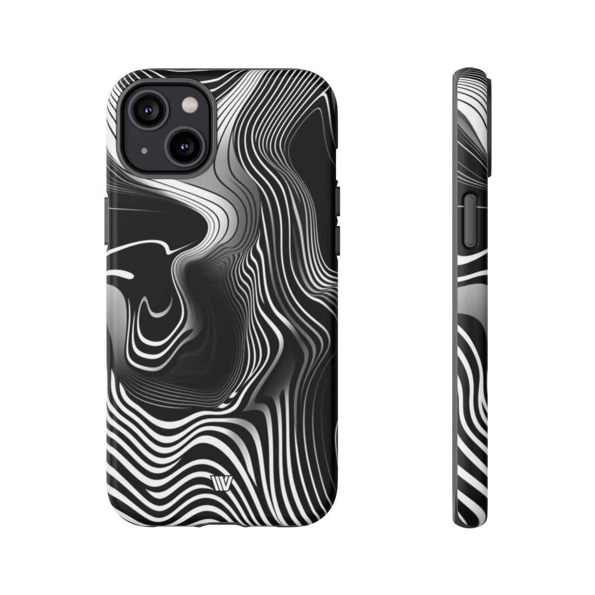 Abstract Zebra Stripes Tough Phone Case