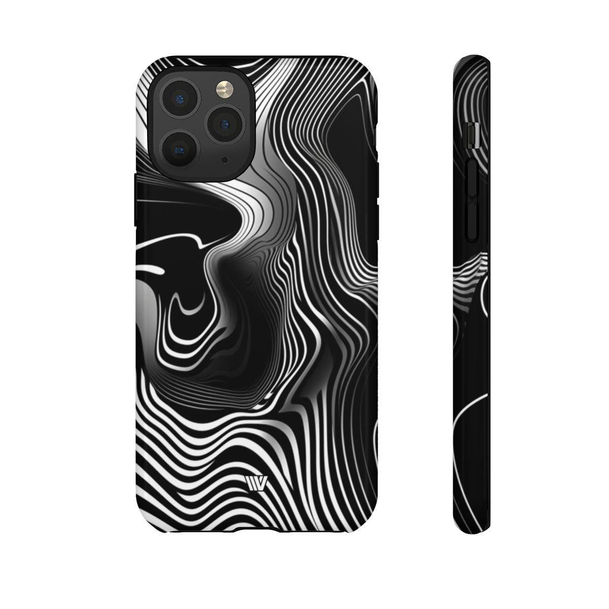 Abstract Zebra Stripes Tough Phone Case