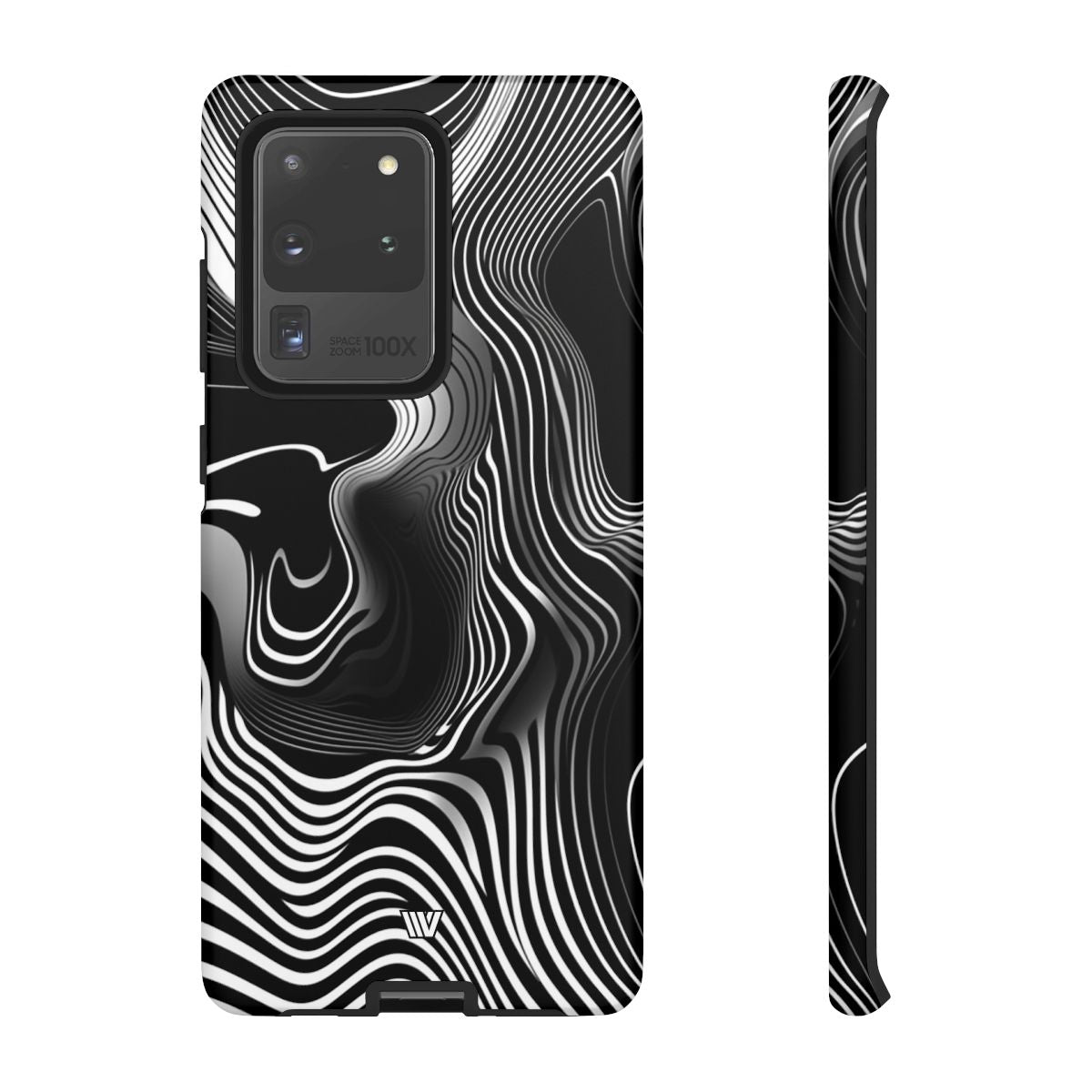 Abstract Zebra Stripes Tough Phone Case