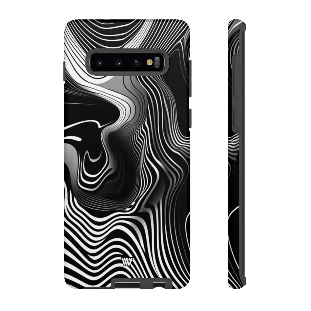 Abstract Zebra Stripes Tough Phone Case