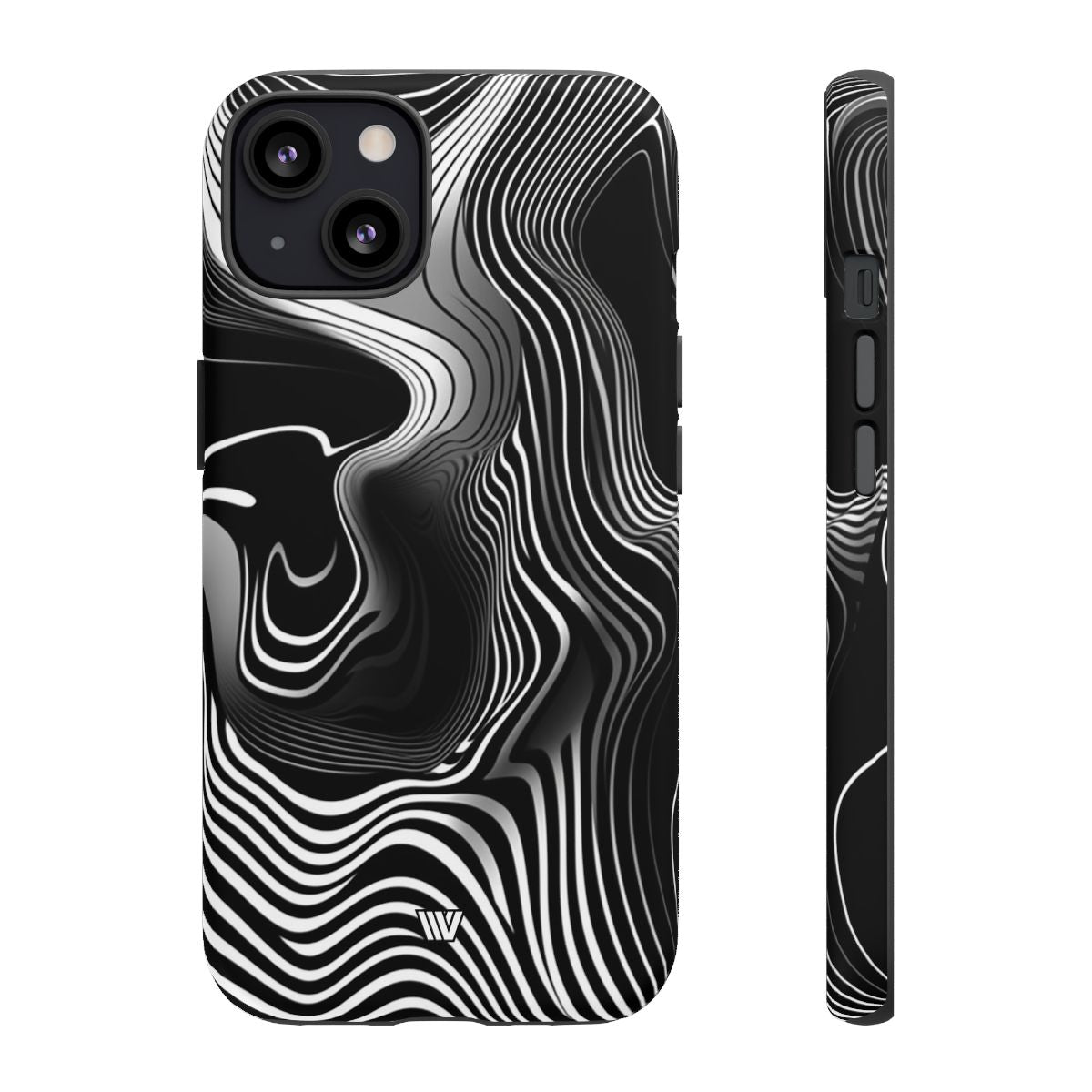 Abstract Zebra Stripes Tough Phone Case