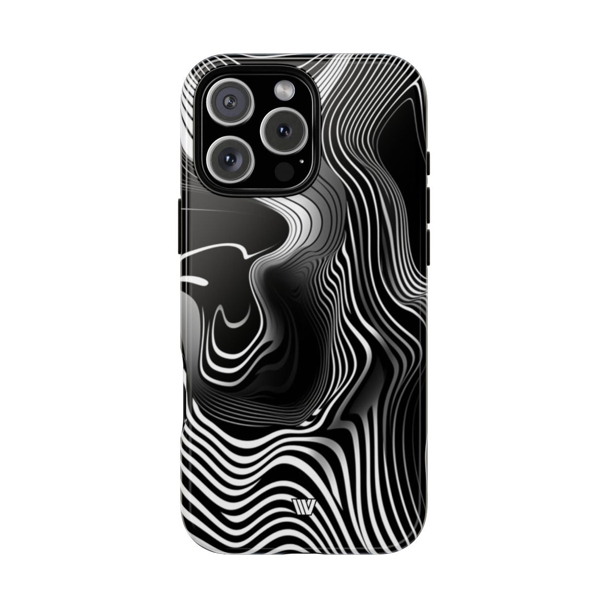 Abstract Zebra Stripes Tough Phone Case