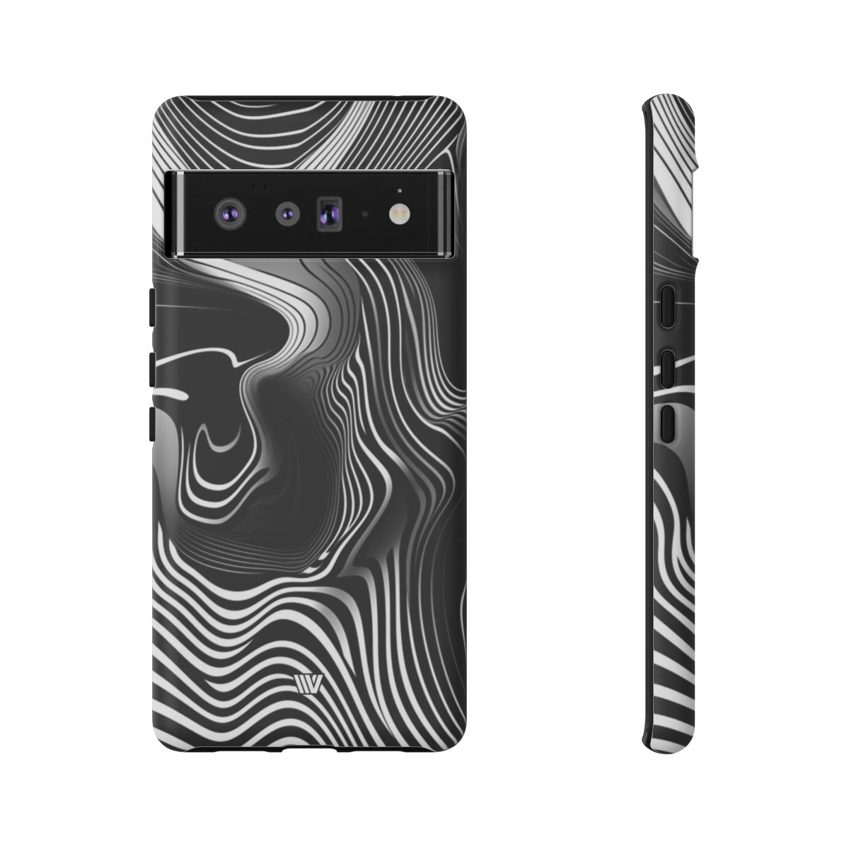 Abstract Zebra Stripes Tough Phone Case