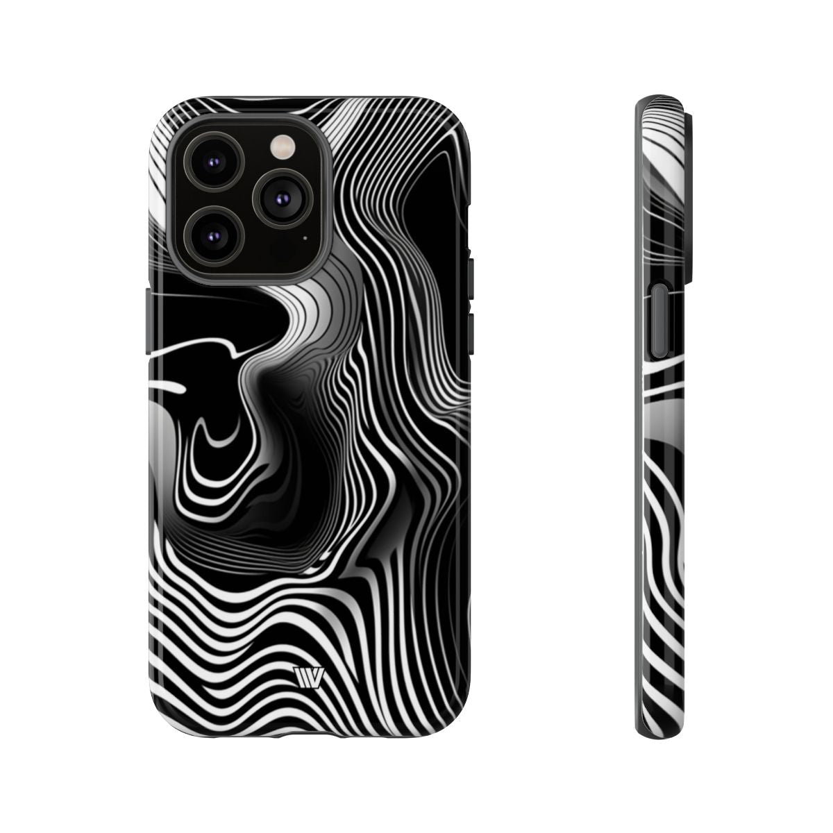 Abstract Zebra Stripes Tough Phone Case