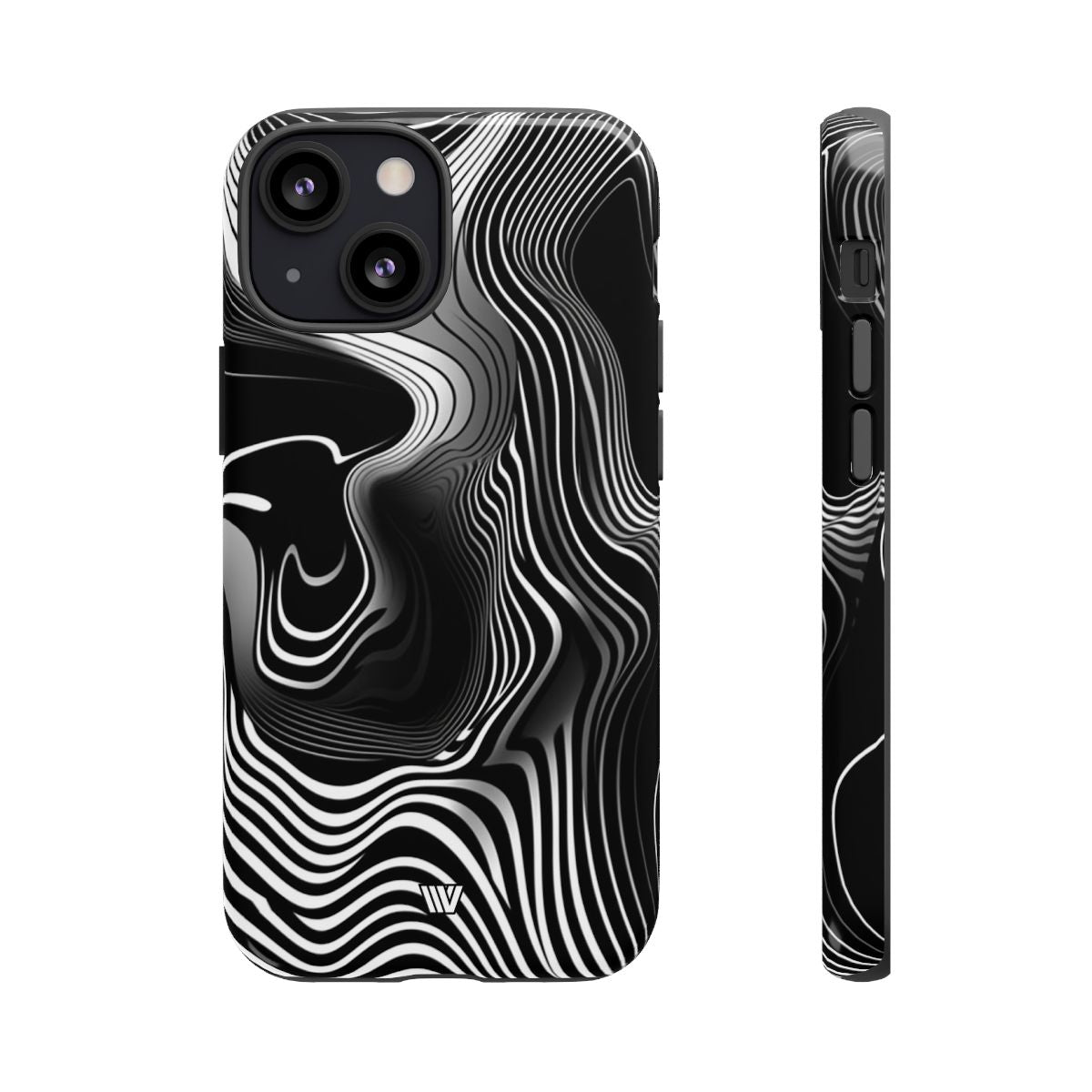 Abstract Zebra Stripes Tough Phone Case