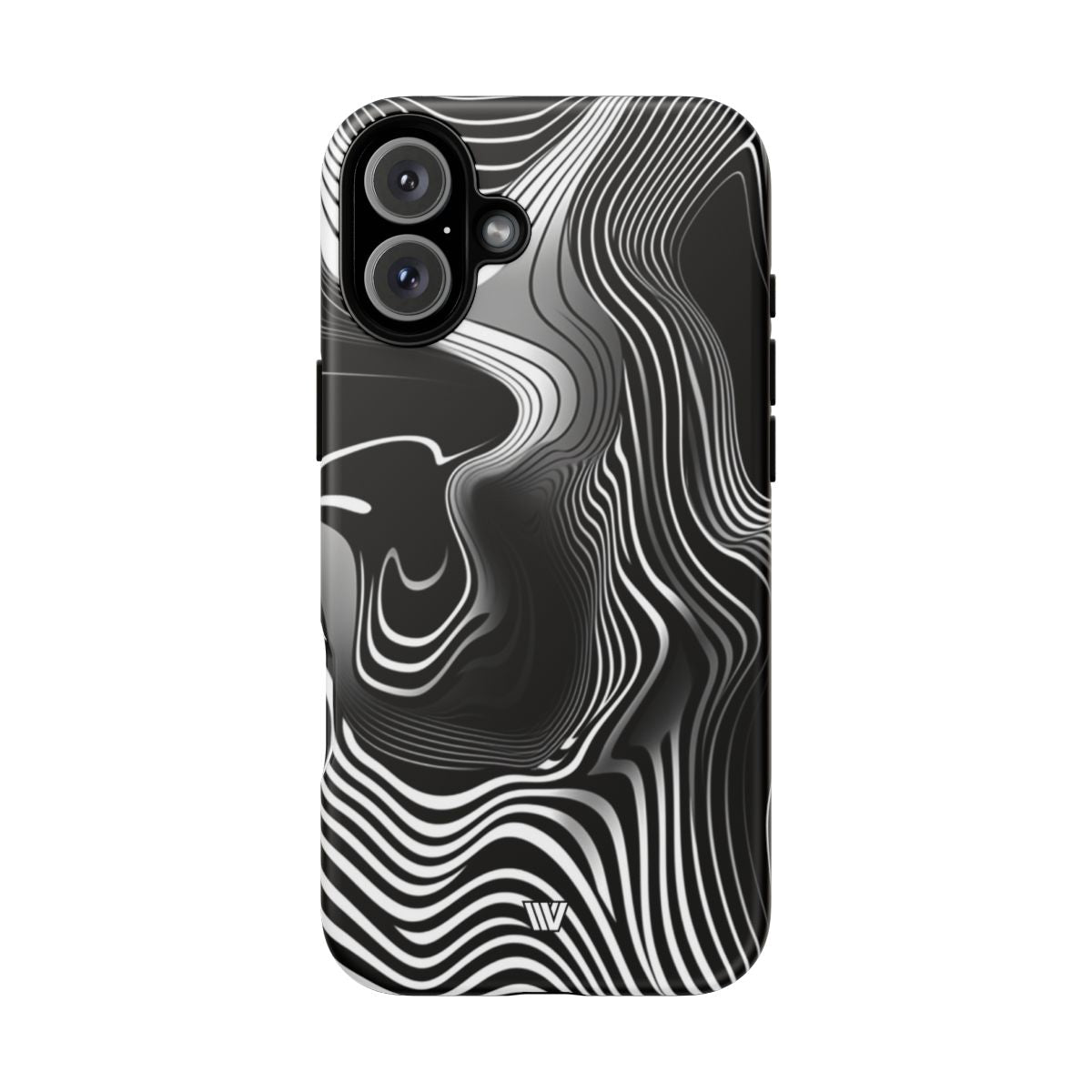 Abstract Zebra Stripes Tough Phone Case