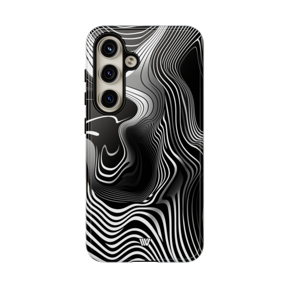 Abstract Zebra Stripes Tough Phone Case