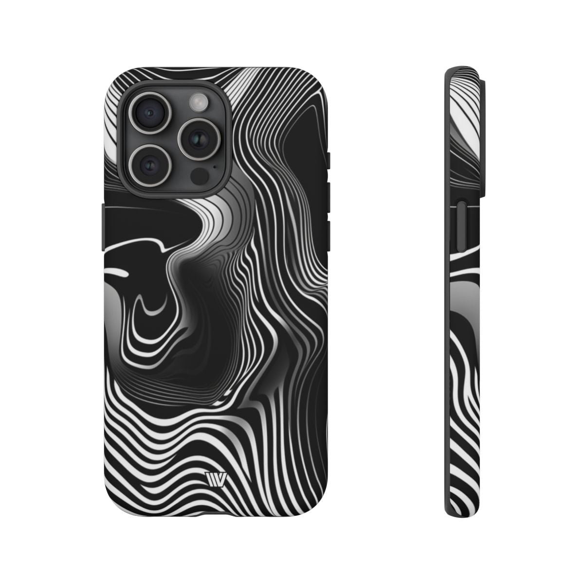 Abstract Zebra Stripes Tough Phone Case