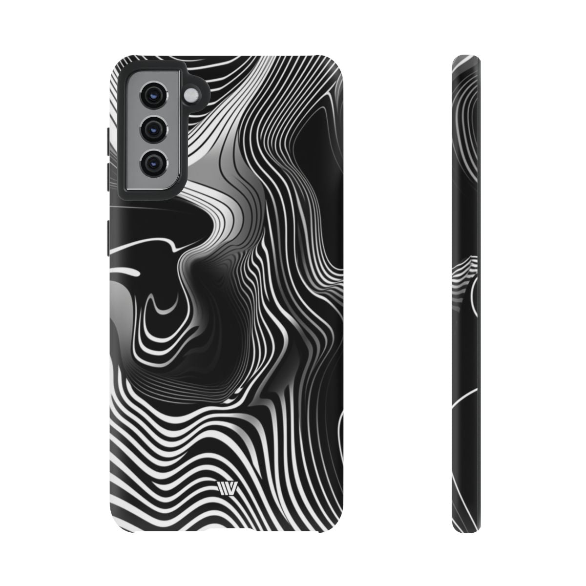 Abstract Zebra Stripes Tough Phone Case