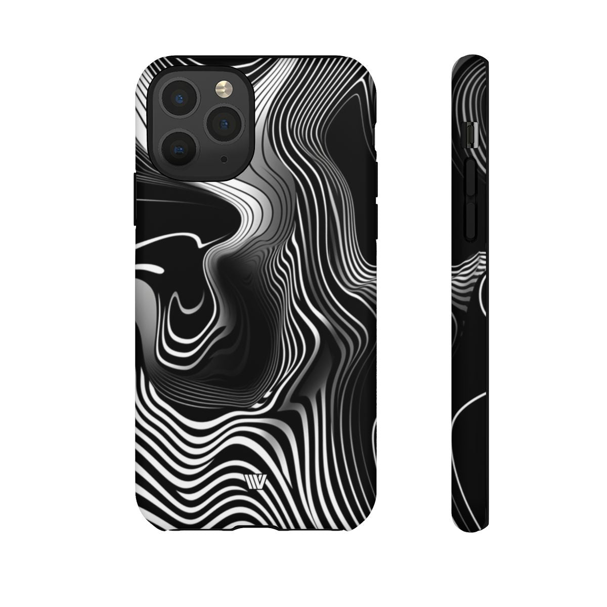 Abstract Zebra Stripes Tough Phone Case
