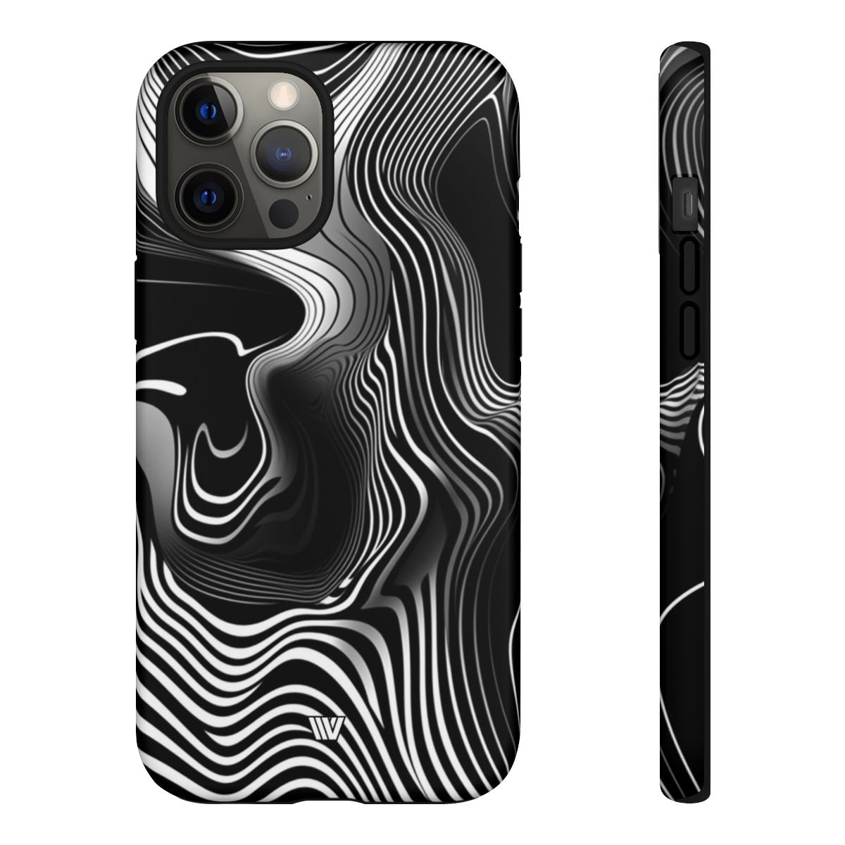 Abstract Zebra Stripes Tough Phone Case